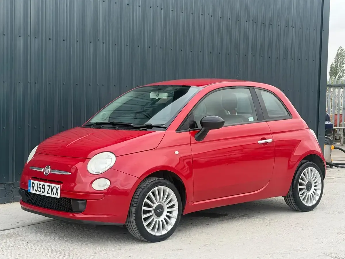 Used Fiat 500 Pop 69 HP (50 kW) 2010 Red Hatchback