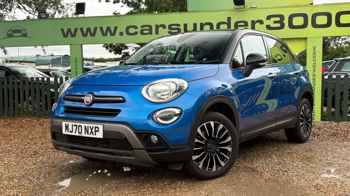 Used Fiat 500X Cross 177 HP (130 kW) 2020 Blue SUV