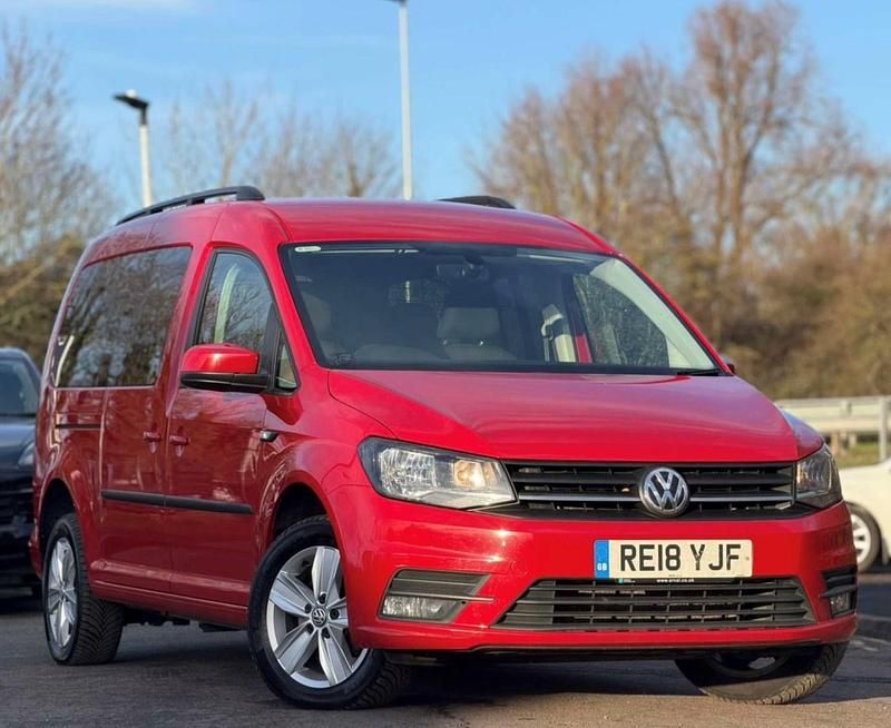 Used VW Caddy Maxi Life 2018 Red MPV