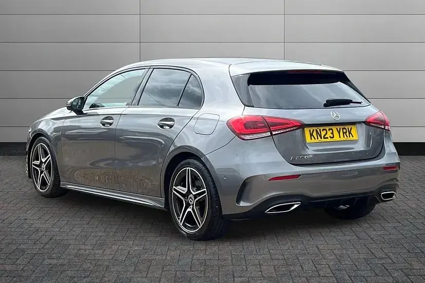 Used Mercedes A200 Executive 163 HP (119 kW) 2023 Mountain grey Hatchback