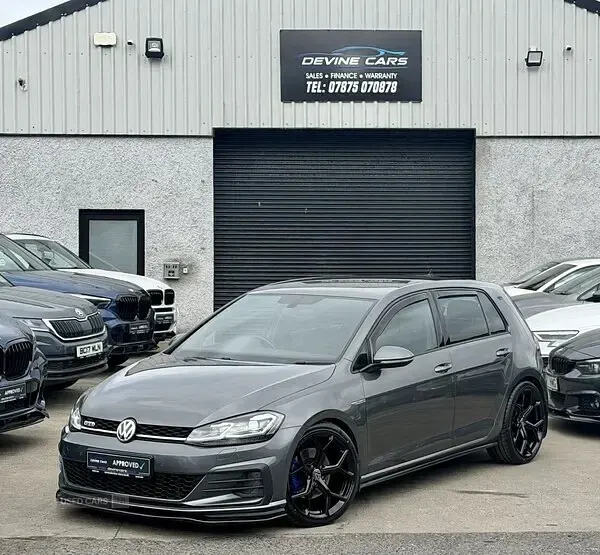 Used VW Golf VII GTD 184 HP (135 kW) 2017 Grey Hatchback
