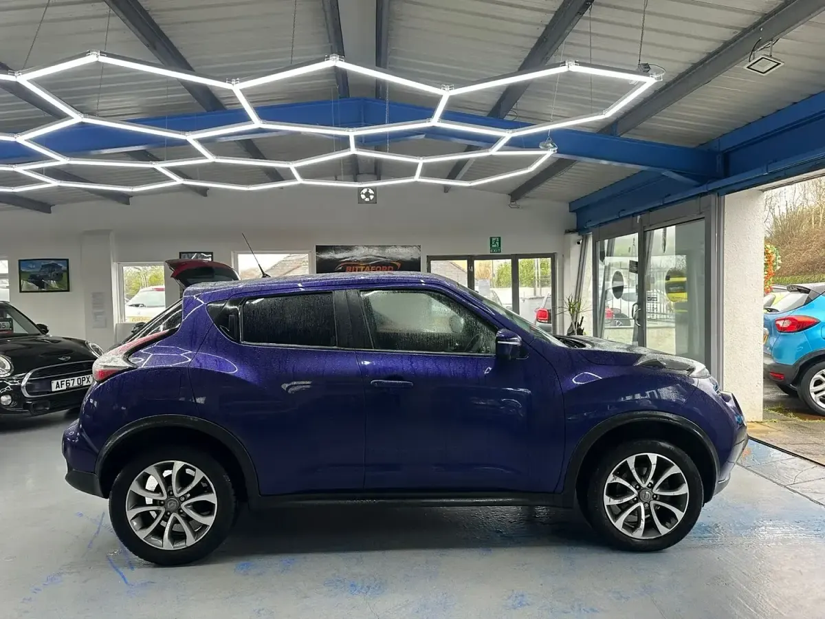 Used Nissan Juke Tekna 110 HP (80 kW) 2016 Blue SUV