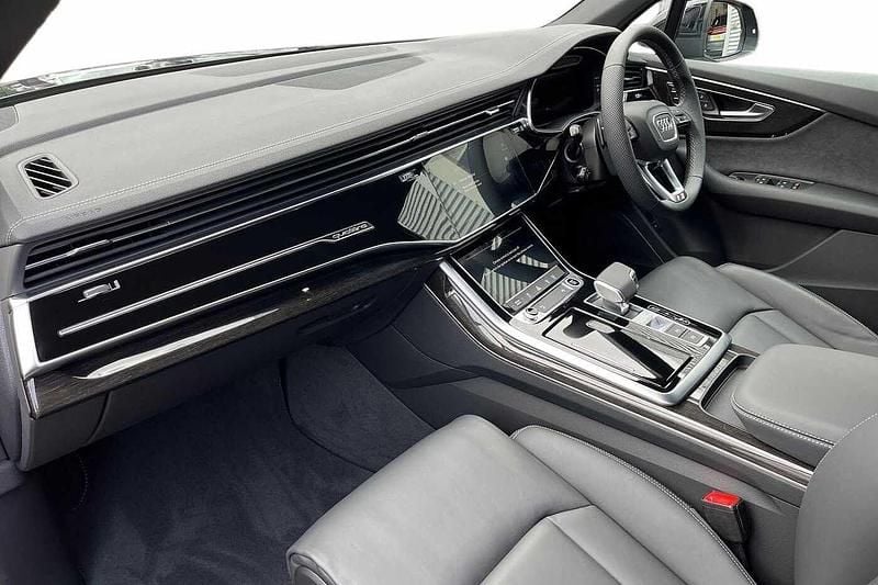 Ny Audi Q7 Black Edition 2026 Blå SUV