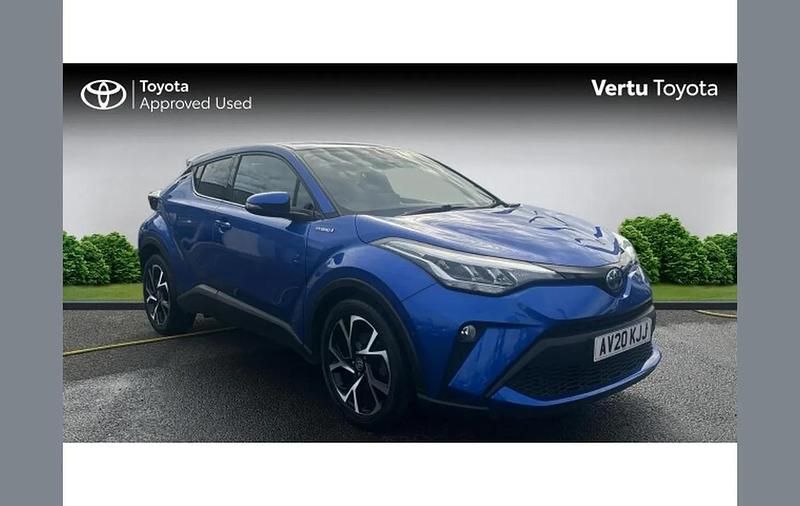 Used Toyota C-HR Design 122 HP (89 kW) 2020 Nebula blue (metallic paint) SUV