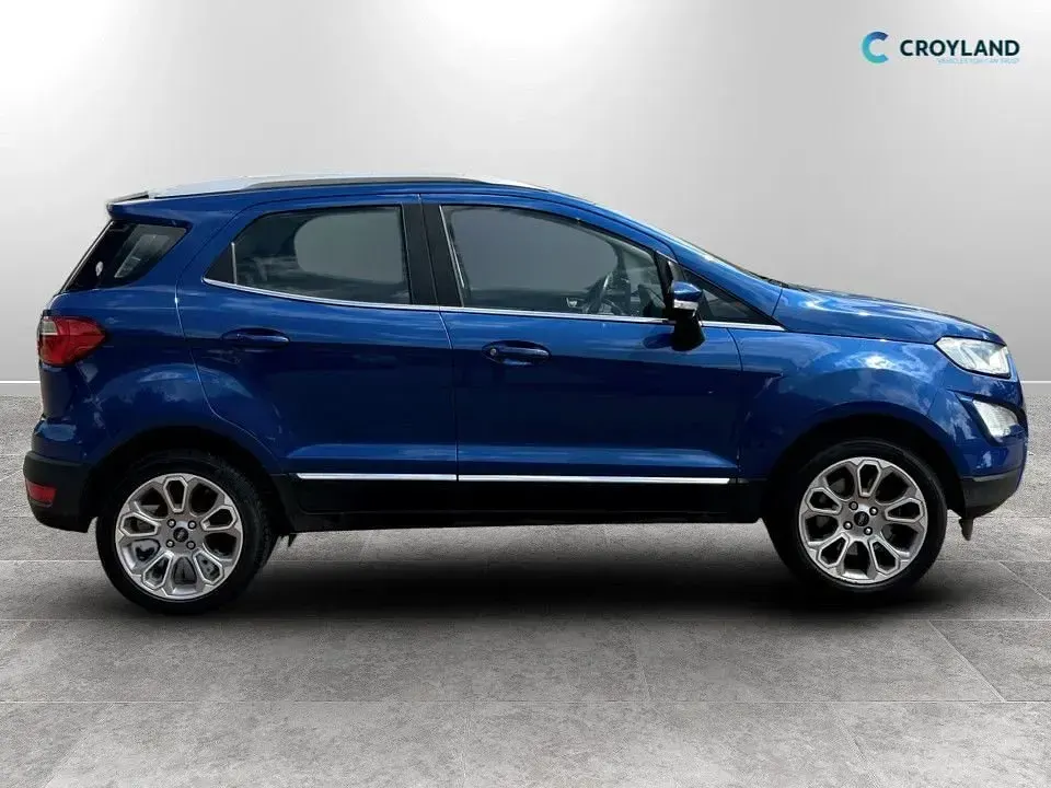 Used Ford Ecosport Titanium 100 HP (73 kW) 2019 Blue SUV