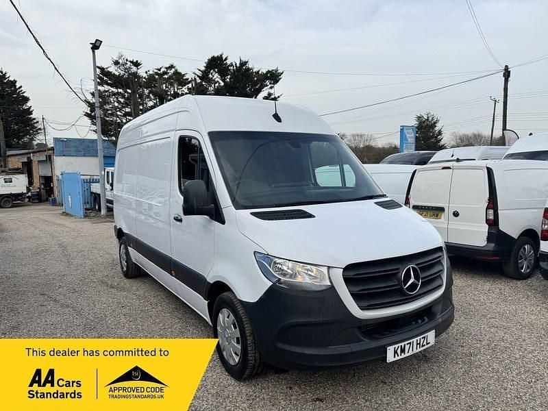 White Used 2021 Mercedes Sprinter Premium Van | £19,995 (Fair price) - Image 1/4