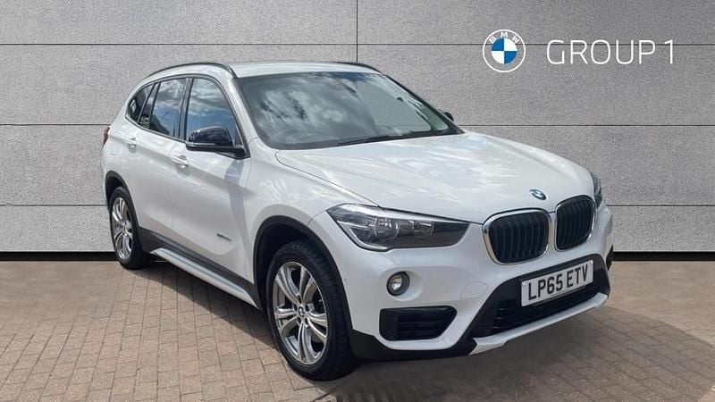White Used 2015 BMW X1 Sport Line SUV | £15,663 (A bit pricey) - Image 1/4