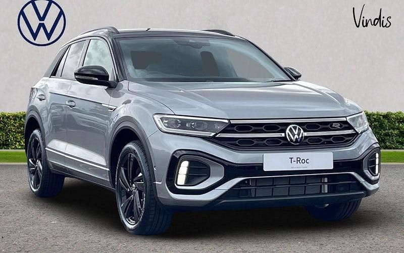 New 2025 VW T-Roc Black Edition SUV | £41,065 (Expensive) - Image 1/4