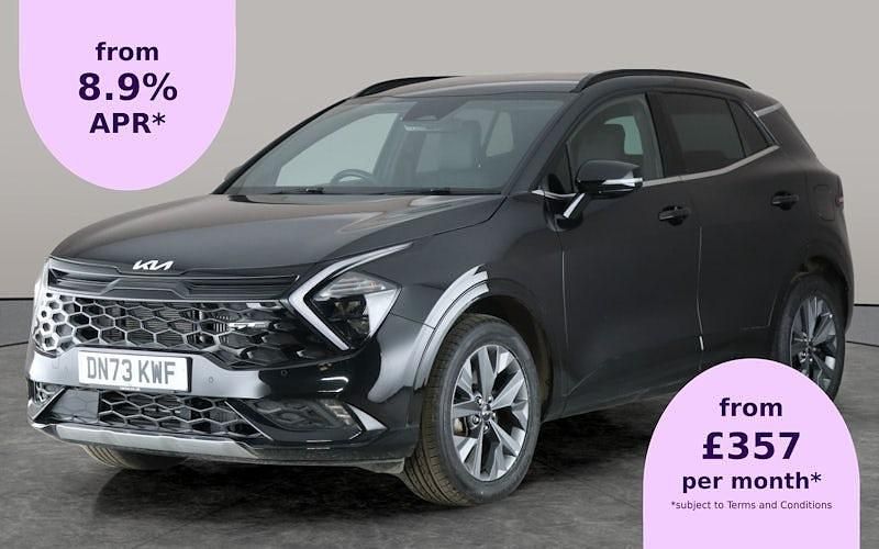 Black Used 2023 Kia Sportage GT-Line SUV | £24,718 (Good price) - Image 1/2