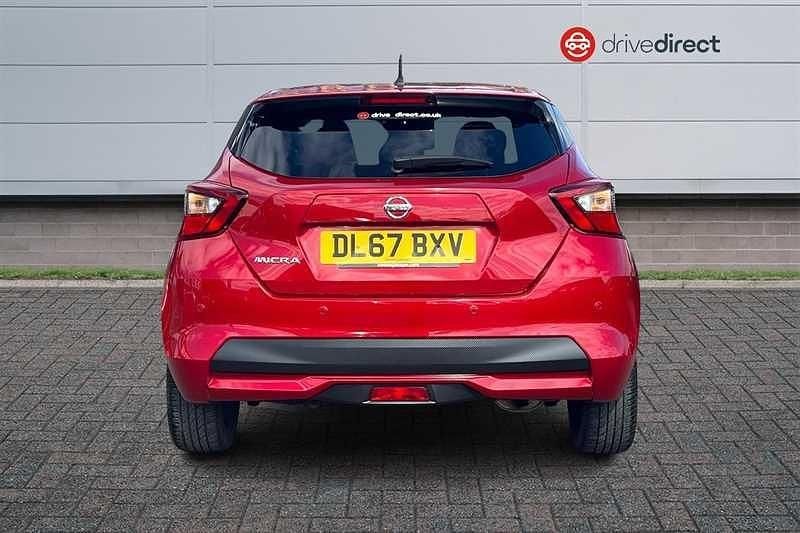 Used Nissan Micra Tekna 2017 Red Hatchback