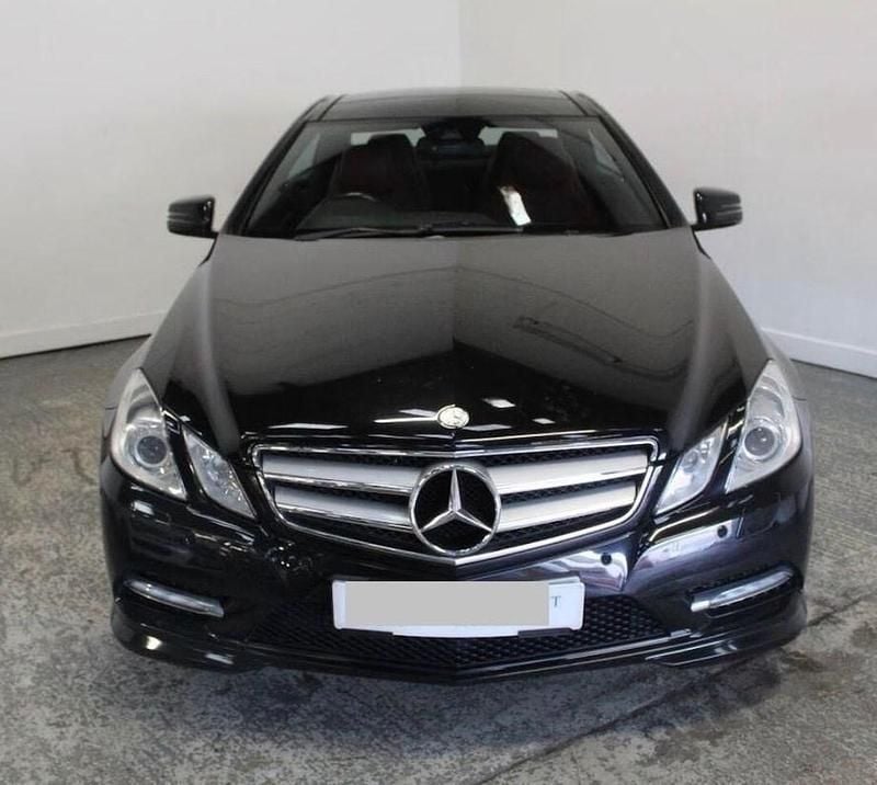 Used Mercedes E250 2012 Black Coupe