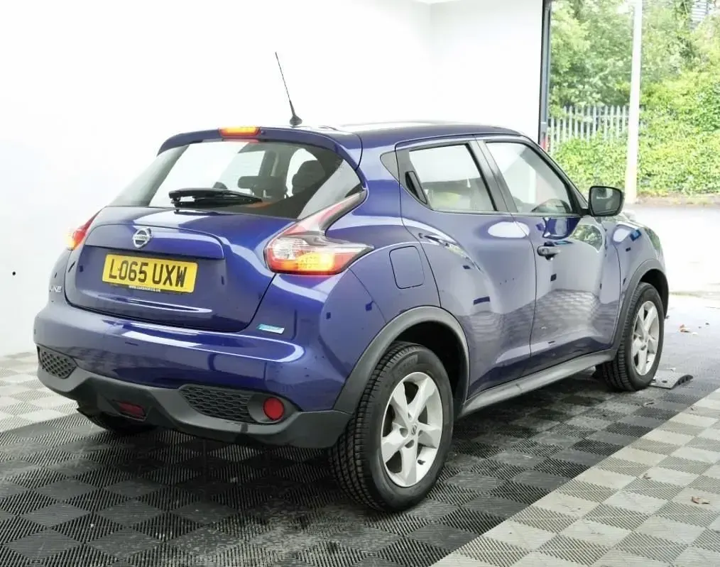 Used Nissan Juke S 110 HP (80 kW) 2015 Blue SUV