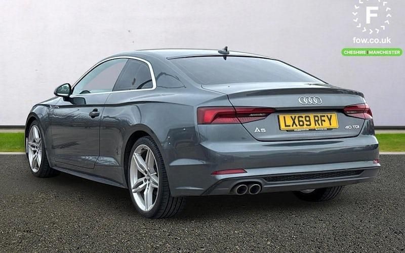 Used Audi A5 S-Line 190 HP (139 kW) 2019 Grey Coupe
