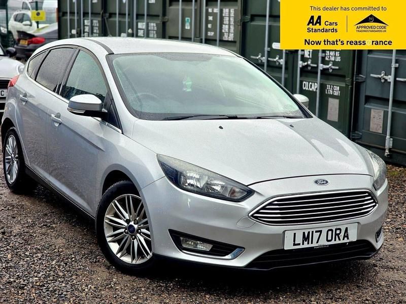 Silver Used 2017 Ford Focus Zetec Hatchback | £6,488 (Good price) - Image 1/4