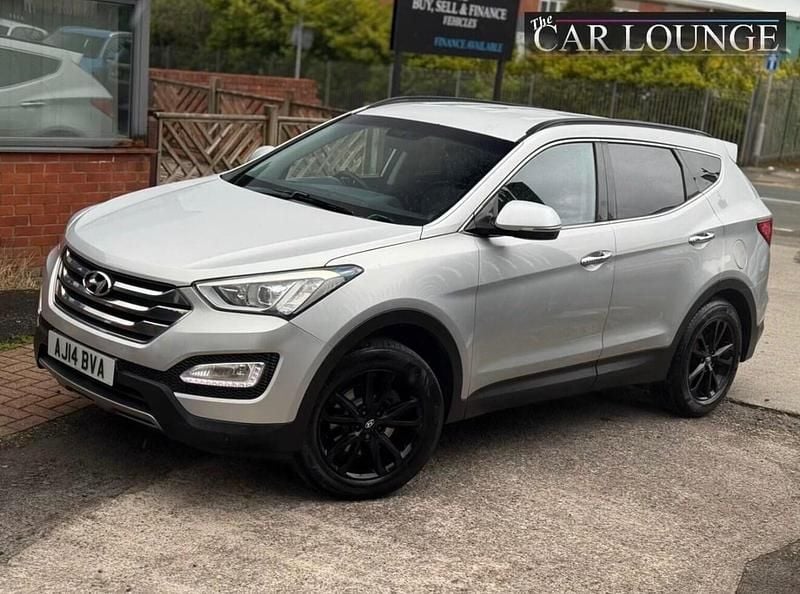 Used Hyundai Santa Fe Premium 197 HP (144 kW) 2014 Silver SUV