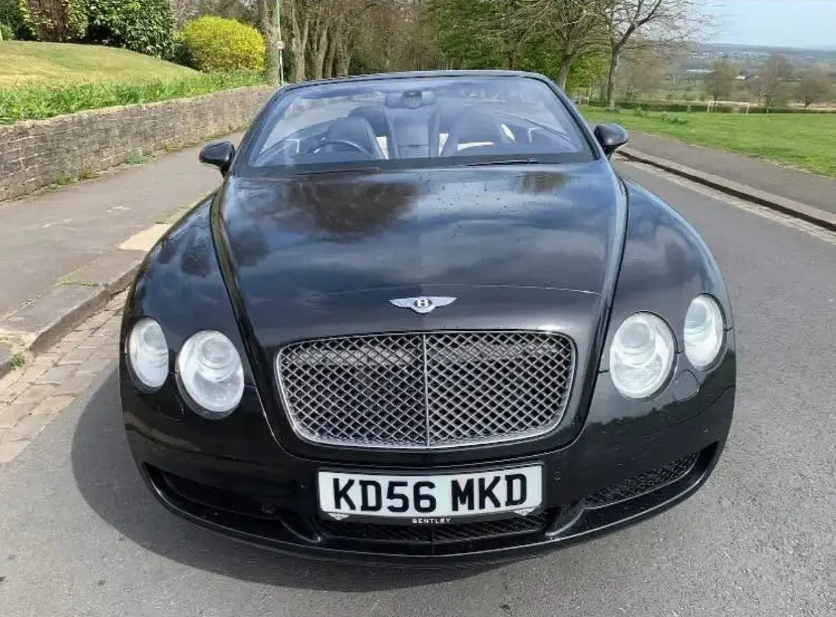 Used Bentley Continental 552 HP (405 kW) 2007 Black Sedan