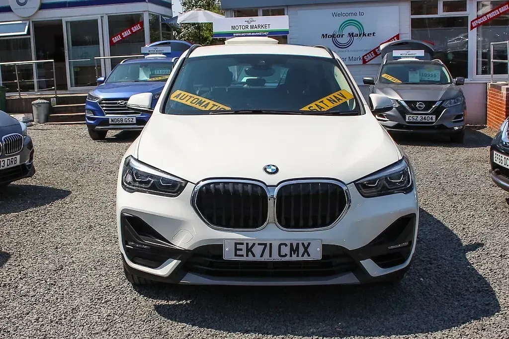 Used BMW X1 Comfort Edition 178 HP (130 kW) 2021 White SUV