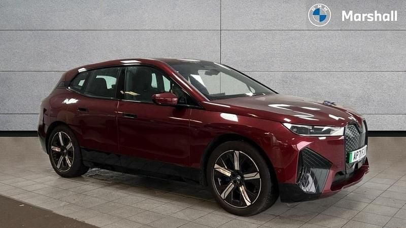 Aventurine red iii metallic Used 2022 BMW iX M Sport SUV | £31,991 (Super price) - Image 1/4