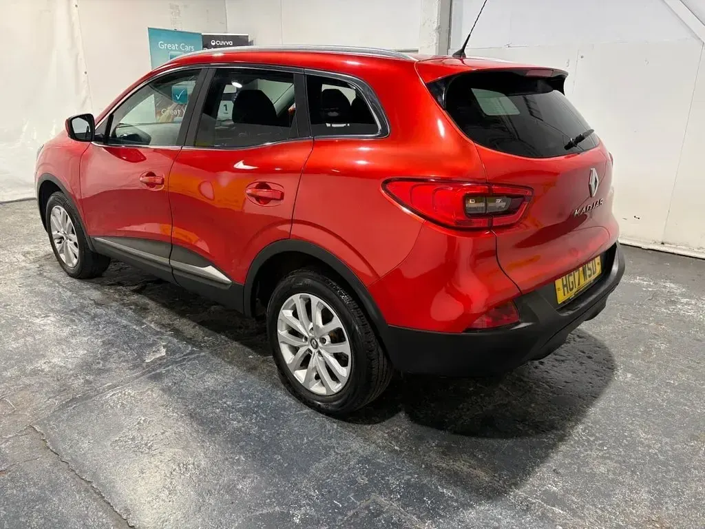 Used Renault Kadjar Dynamique 130 HP (95 kW) 2017 Red SUV