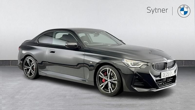 Black Used 2025 BMW 220 M Sport Coupe | £33,000 (Good price) - Image 1/4