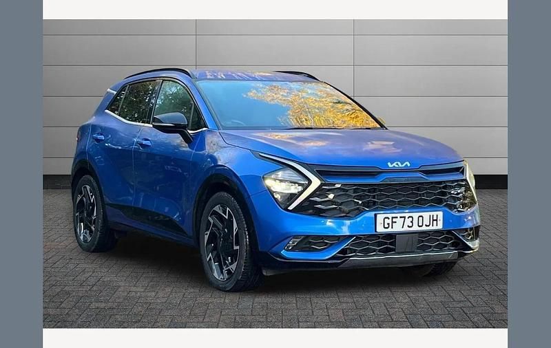 Blue Used 2023 Kia Sportage GT-Line SUV | £25,495 (Good price) - Image 1/2