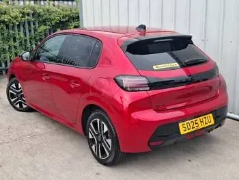 Used Peugeot 208 Allure 101 HP (74 kW) 2025 Red Hatchback