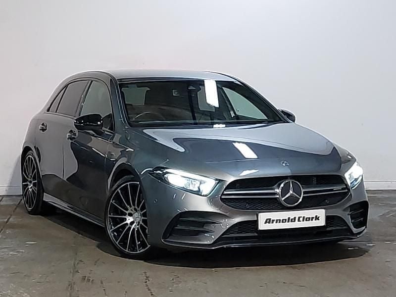 Grey Used 2022 Mercedes A35 AMG Executive Hatchback | £25,998 (Fair price) - Image 1/4