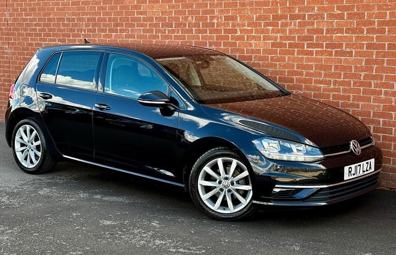 Black Used 2017 VW Golf VII GT Hatchback | £10,500 (Fair price) - Image 1/4
