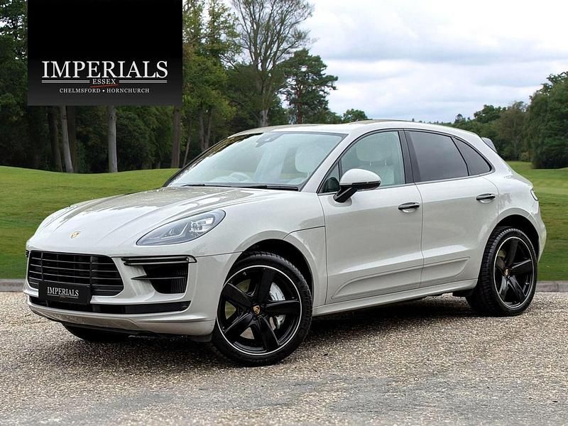 Grey Used 2019 Porsche Macan Turbo SUV | £47,948 (Fair price) - Image 1/4