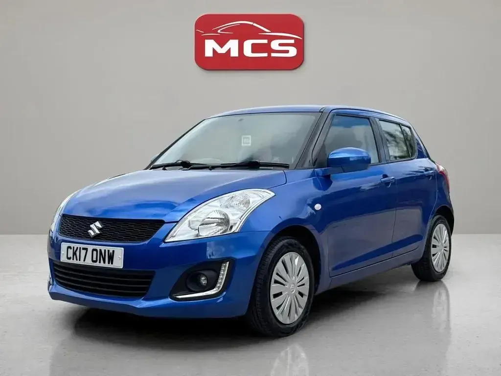 Used Suzuki Swift 92 HP (67 kW) 2017 Blue Hatchback