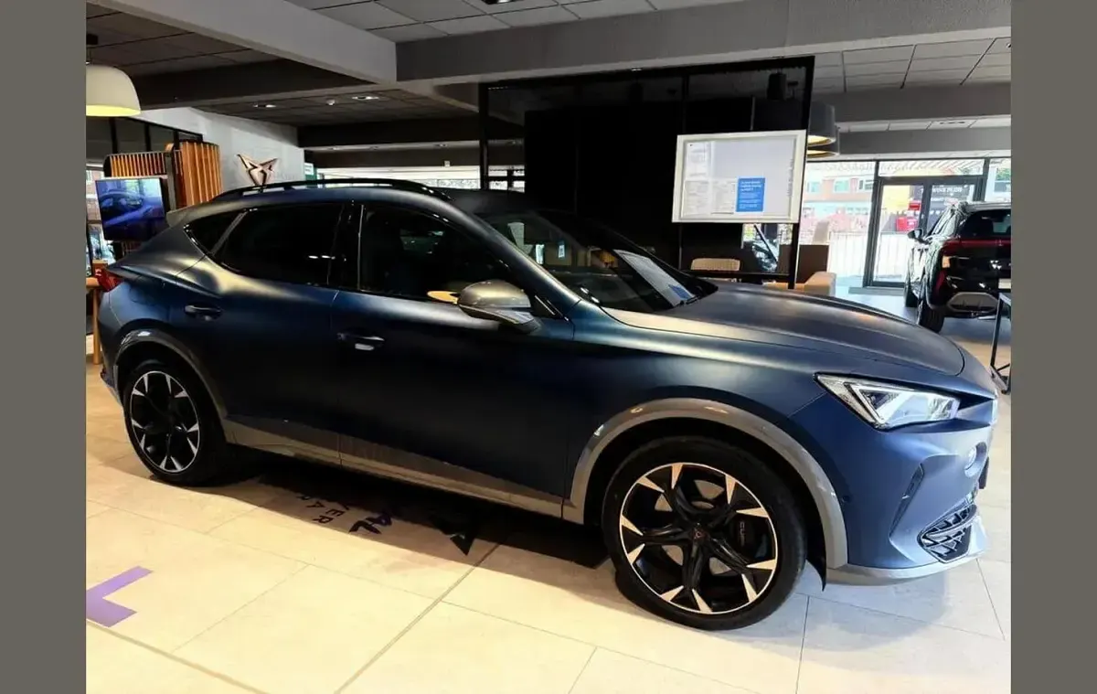 Used Cupra Formentor VZ1 241 HP (177 kW) 2021 Blue SUV