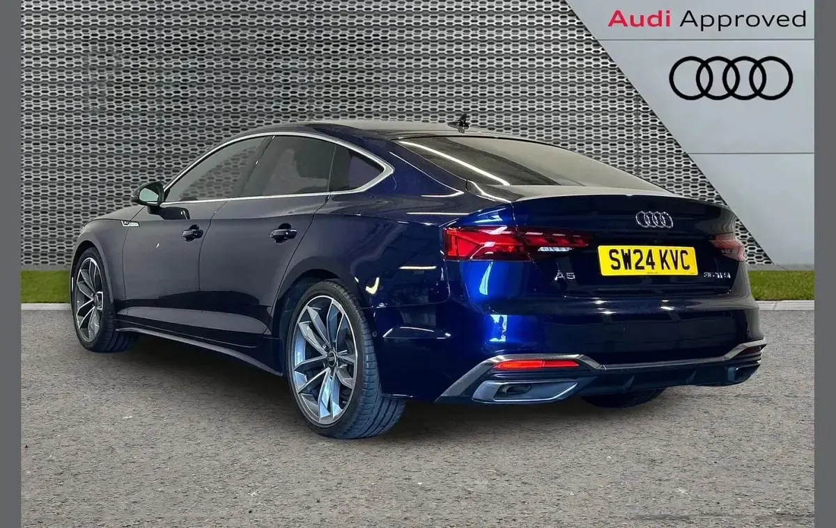 Used Audi A5 Sportback S-Line 148 HP (108 kW) 2024 Blue Hatchback