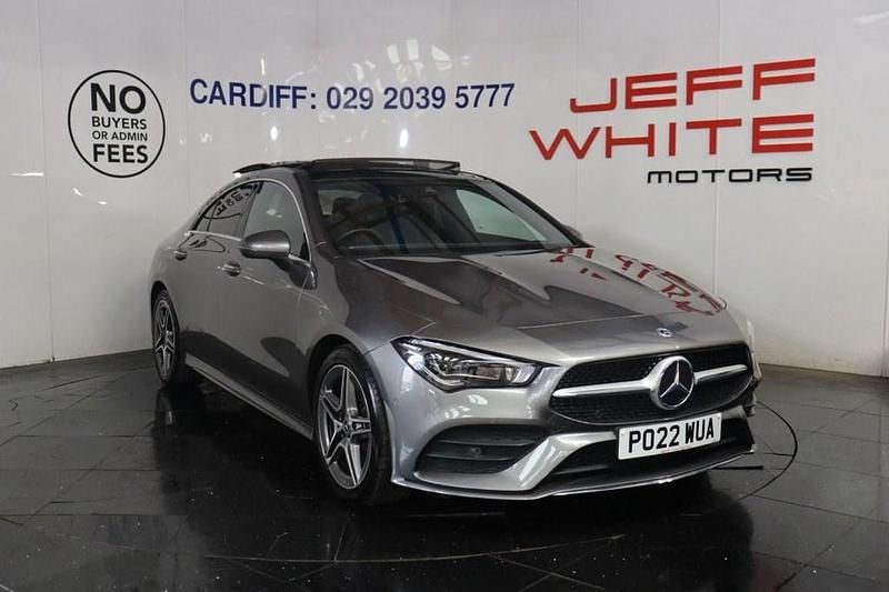 Grey Used 2022 Mercedes CLA200 AMG Line Premium Plus Coupe | £24,988 (Fair price) - Image 1/4