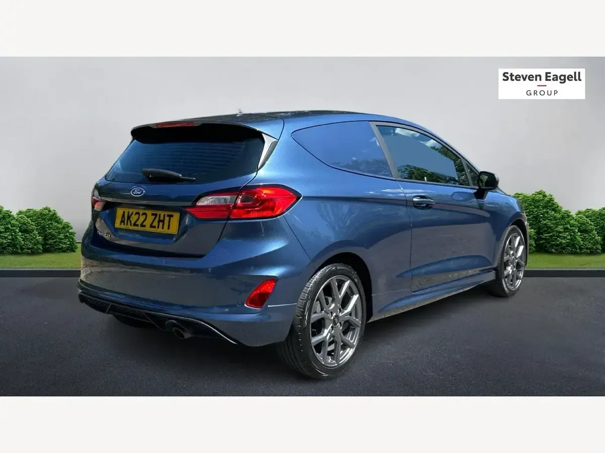Used Ford Fiesta Sport 123 HP (90 kW) 2022 Blue Hatchback