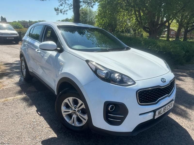 Used Kia Sportage 177 HP (130 kW) 2018 White SUV
