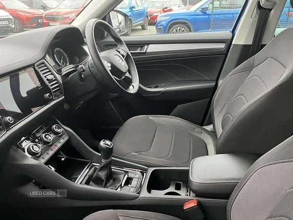 Used Skoda Kodiaq SE Drive 150 HP (110 kW) 2022 Blue SUV