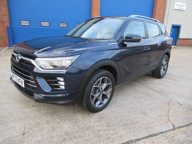 Used Ssangyong (KGM) Korando 163 HP (119 kW) 2023 Blue Estate