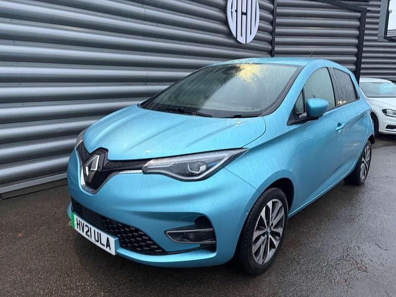 Used Renault Zoe GT-Line 100 kW (136 HP) 2021 Blue Hatchback