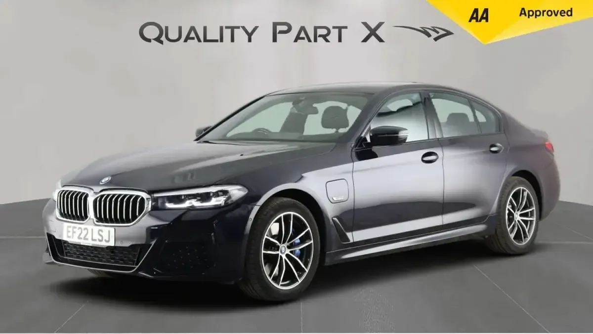 Used BMW 530e M Sport 2022 Black Sedan