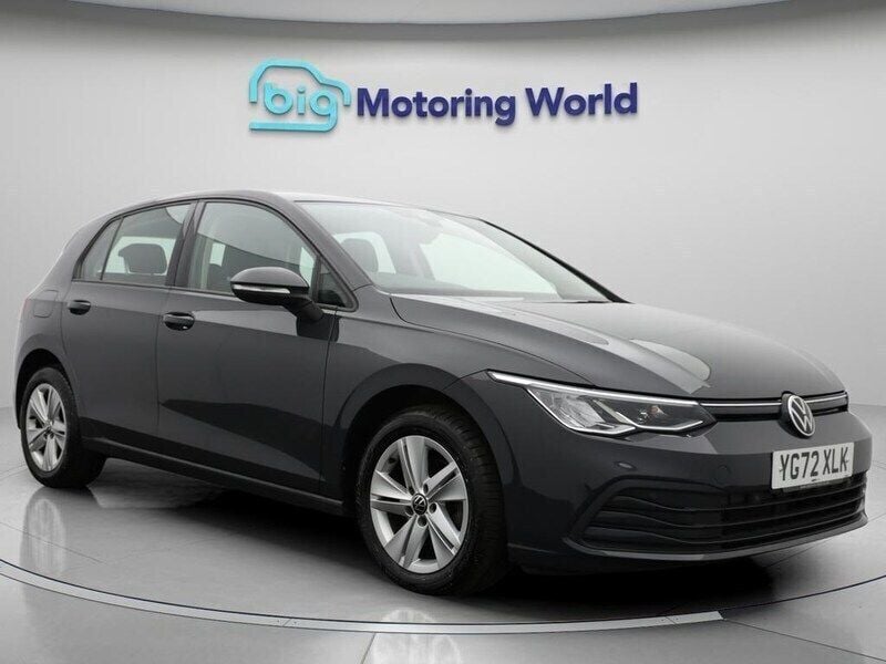 Grey Used 2022 VW Golf VIII S Hatchback | £13,500 (Good price) - Image 1/4