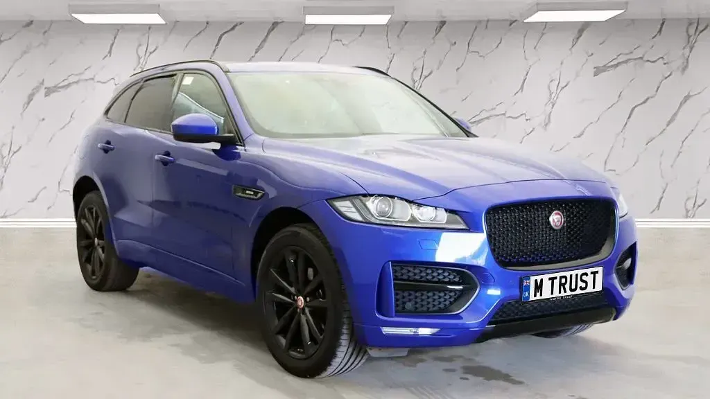 Used Jaguar F-Pace R-Sport 180 HP (132 kW) 2019 Blue SUV