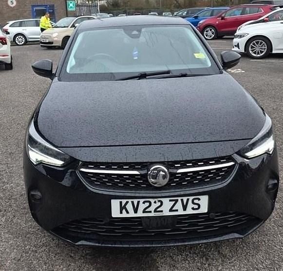 Used Vauxhall Corsa Edition 100 HP (73 kW) 2022 Carbon black Hatchback