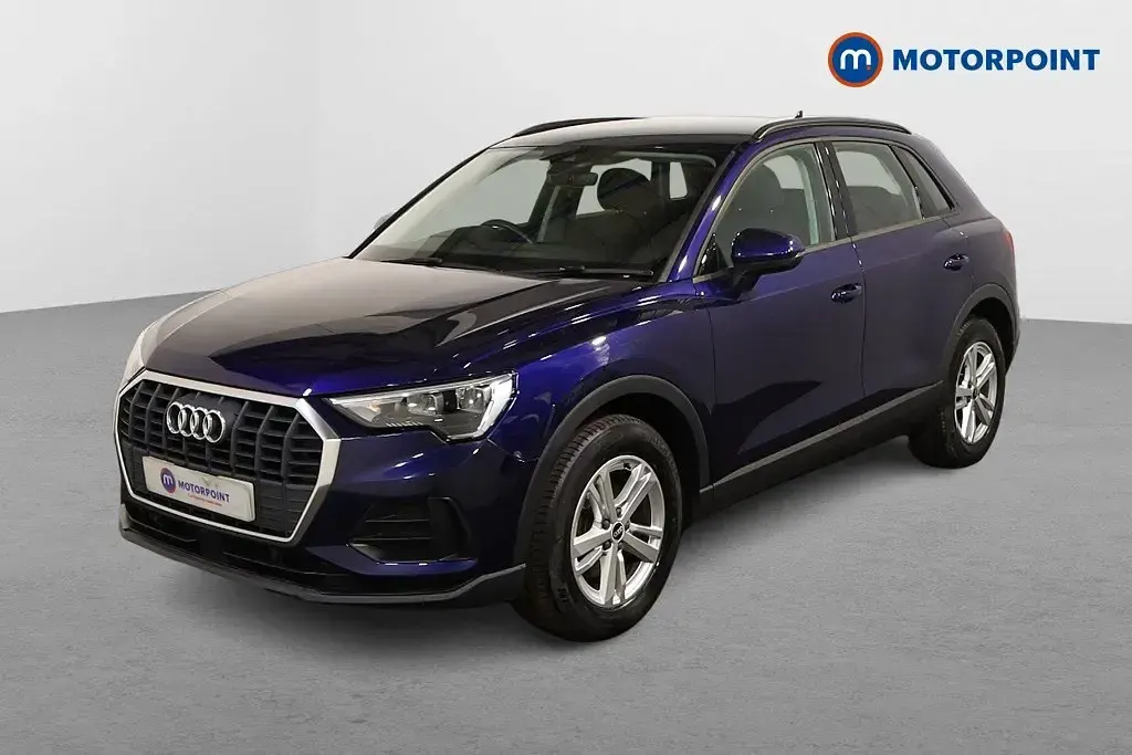 Begagnad Audi Q3 2021 Blå SUV
