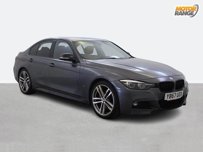 Grey Used 2017 BMW 330e M Sport Sedan | £13,295 (Good price) - Image 1/4