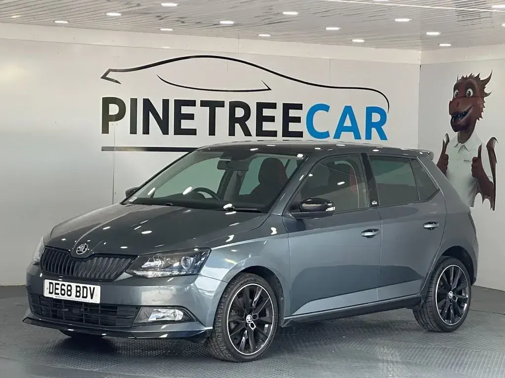 Used Skoda Fabia Monte Carlo 110 HP (80 kW) 2018 Grey Hatchback