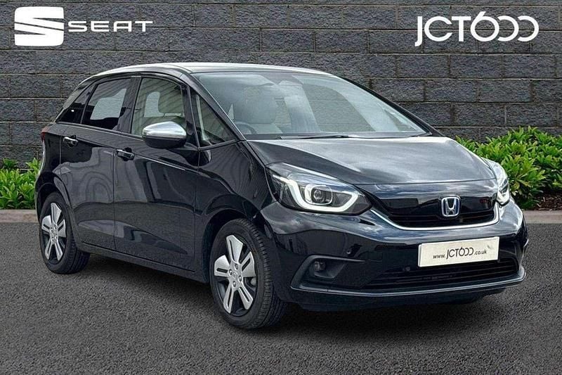Black Used 2022 Honda Jazz Hybrid Hatchback | £16,000 (Good price) - Image 1/4