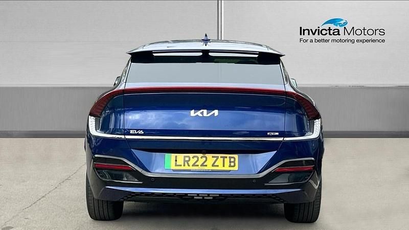 Used Kia EV6 GT-Line 166 kW (226 HP) 2022 Blue SUV