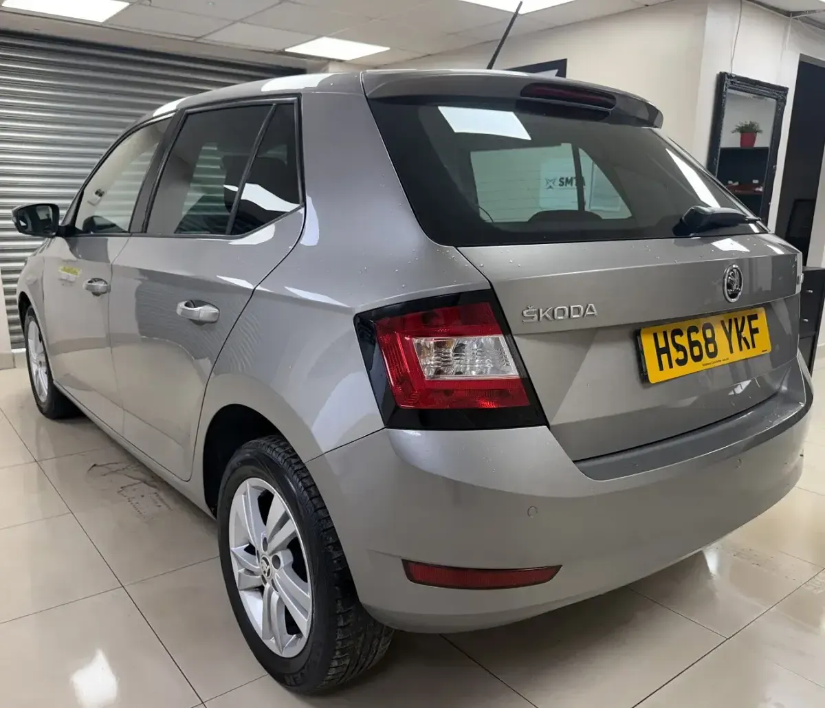 Used Skoda Fabia SE 95 HP (69 kW) 2019 Beige Hatchback