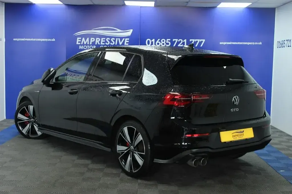 Used VW Golf VII GTD 200 HP (147 kW) 2021 Black Hatchback