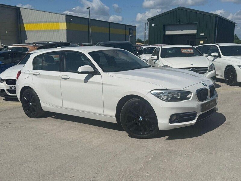 White Used 2017 BMW 116 Sport Line Hatchback | £7,500 (Good price) - Image 1/4